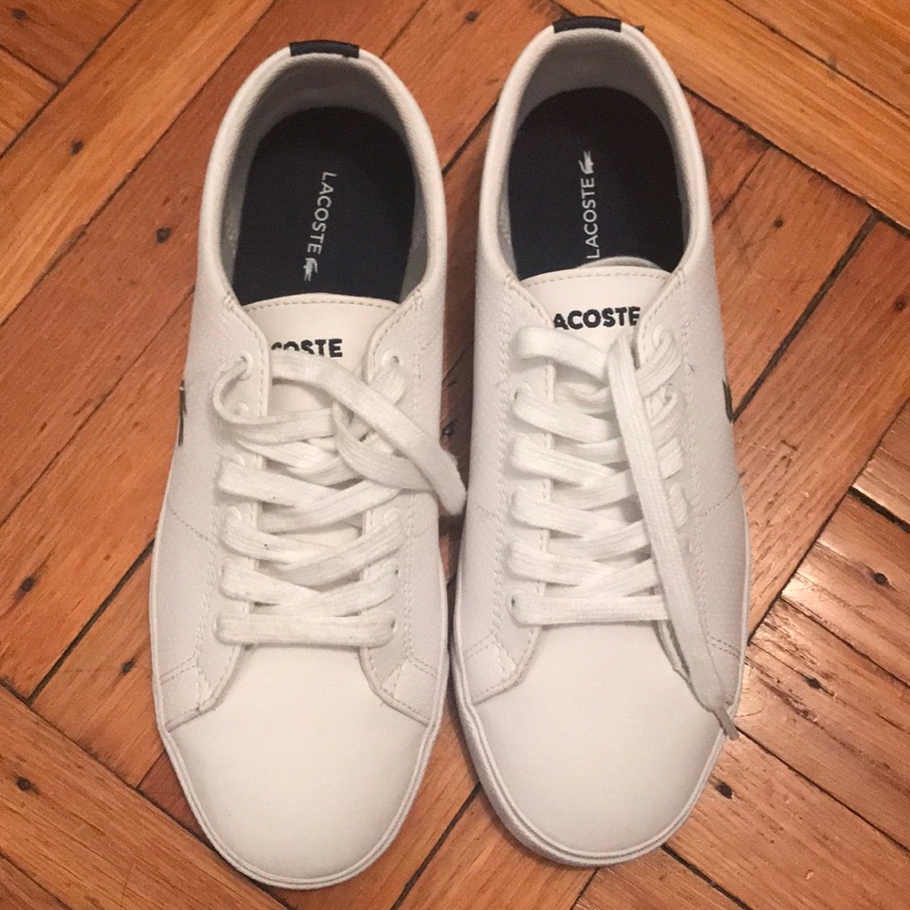 Lacoste white sneakers
